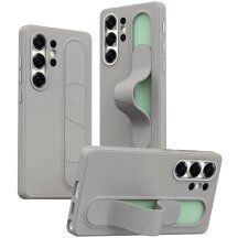 Захисний чохол Reframe Standing Grip для Samsung Galaxy S23 Ultra (S918) - Titanium Grey: фото 1 з 13
