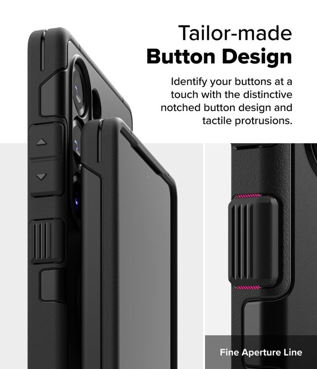 Защитный чехол Ringke Alles Magnetic (FP) для Samsung Galaxy S25 Ultra (S938) 8800274969353 - Black: фото 13 из 21