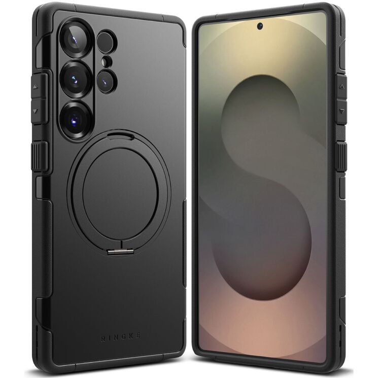 Защитный чехол Ringke Alles Magnetic (FP) для Samsung Galaxy S25 Ultra (S938) 8800274969353 - Black: фото 1 из 21