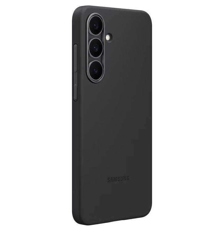 Защитный чехол Silicone Case для Samsung Galaxy S25 FE (S731) EF-PS731CBEGWW - Black: фото 3 из 5