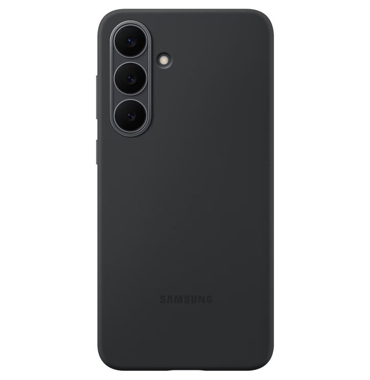 Защитный чехол Silicone Case для Samsung Galaxy S25 FE (S731) EF-PS731CBEGWW - Black: фото 1 из 5