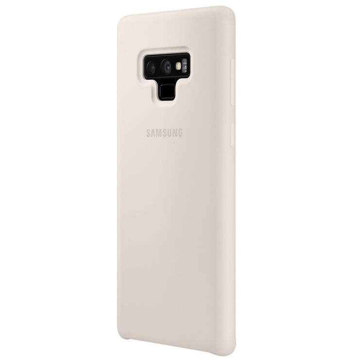 Захисний чохол Silicone Cover для Samsung Galaxy Note 9 (EF-PN960TWEGRU) - White (Ivory): фото 3 з 3