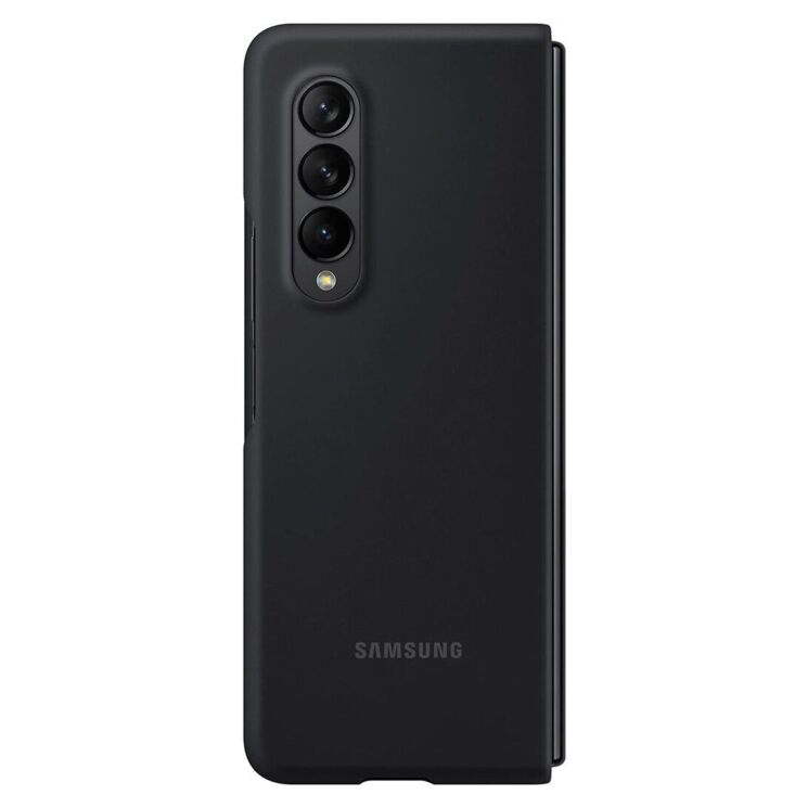 Захисний чохол Silicone Cover (FF) для Samsung Galaxy Fold 3 (EF-PF926TBEGRU) - Black: фото 3 з 7