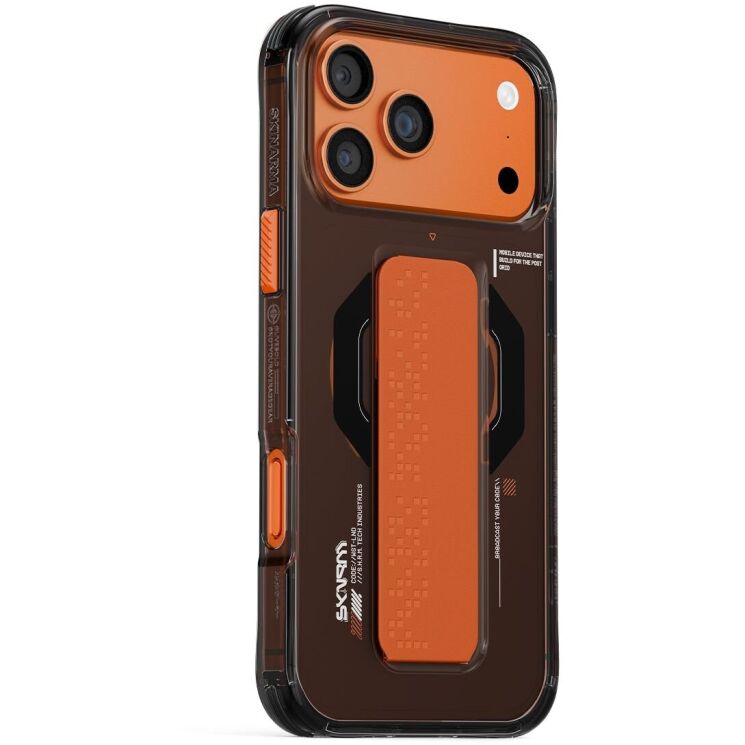 Защитный чехол SKINARMA HAXA Mag-Charge для iPhone 17 Pro Max (SK-2025IPP6.9-HAXA-GRA) - Graphite: фото 3 из 5