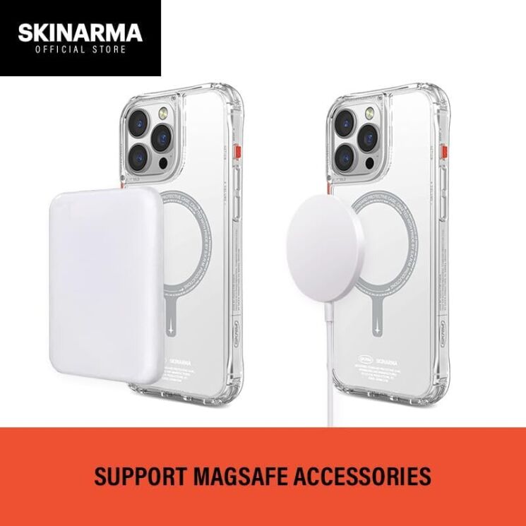 Защитный чехол SKINARMA SAIDO Mag-Charge для Apple iPhone 16 Pro - Black: фото 9 из 10