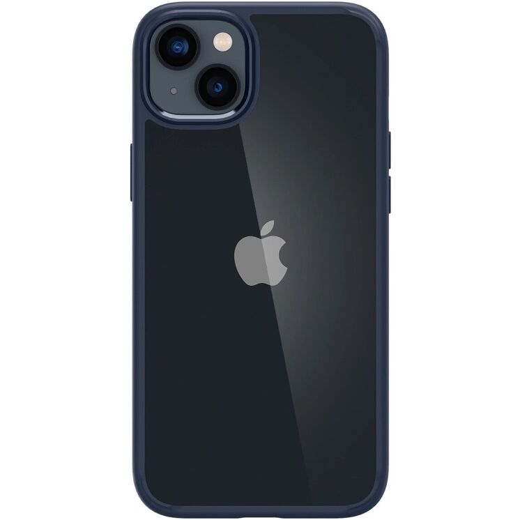 Защитный чехол Spigen (SGP) Crystal Hybrid для Apple iPhone 14 Plus (ACS04687) - Navy Blue: фото 2 из 12