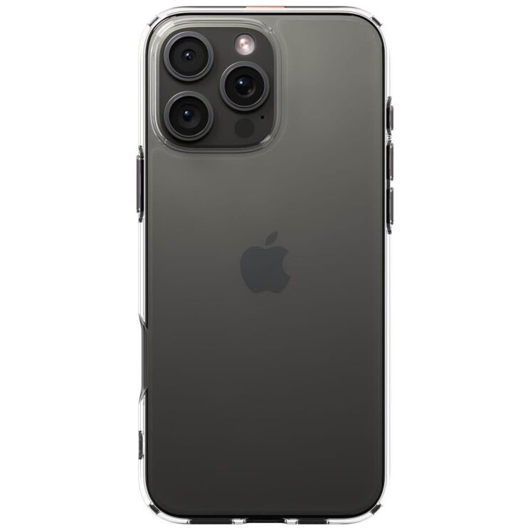 Защитный чехол Spigen (SGP) Crystal Hybrid для Apple iPhone 16 Pro (ACS08161) - Crystal Clear: фото 2 из 13