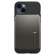 Захисний чохол Spigen (SGP) Slim Armor для Apple iPhone 14 Plus - Gunmetal (301449H). Фото 2 з 8