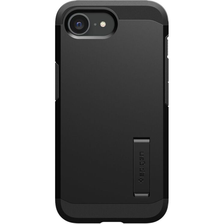 Защитный чехол Spigen (SGP) Tough Armor (MagFit) для Apple iPhone 16e (ACS09137) - Black: фото 3 из 18