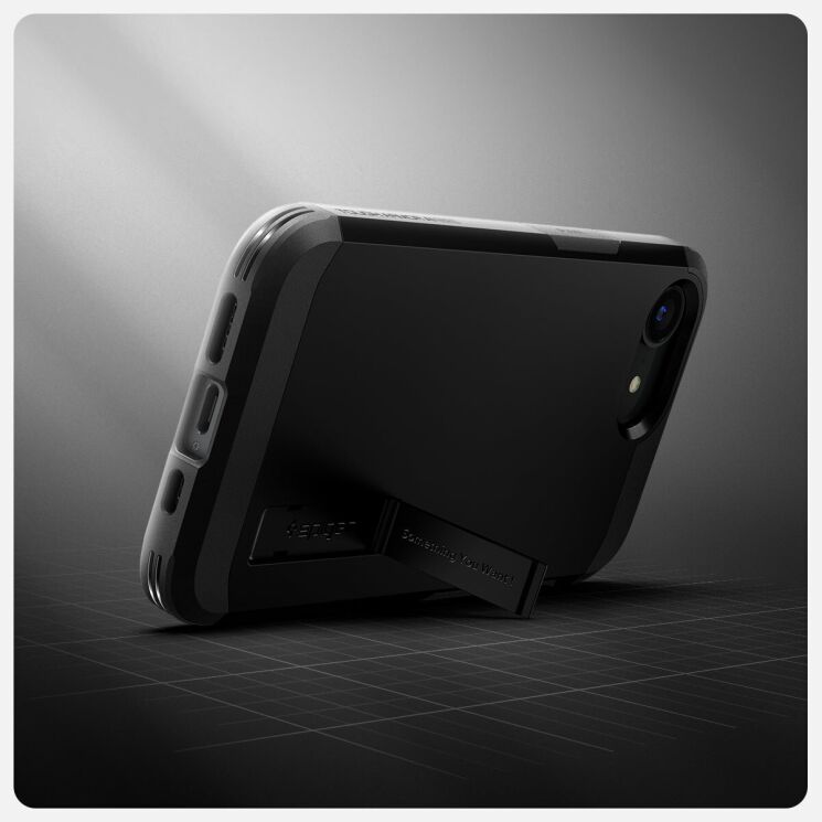 Защитный чехол Spigen (SGP) Tough Armor (MagFit) для Apple iPhone 16e (ACS09136) - Gunmetal: фото 18 из 18