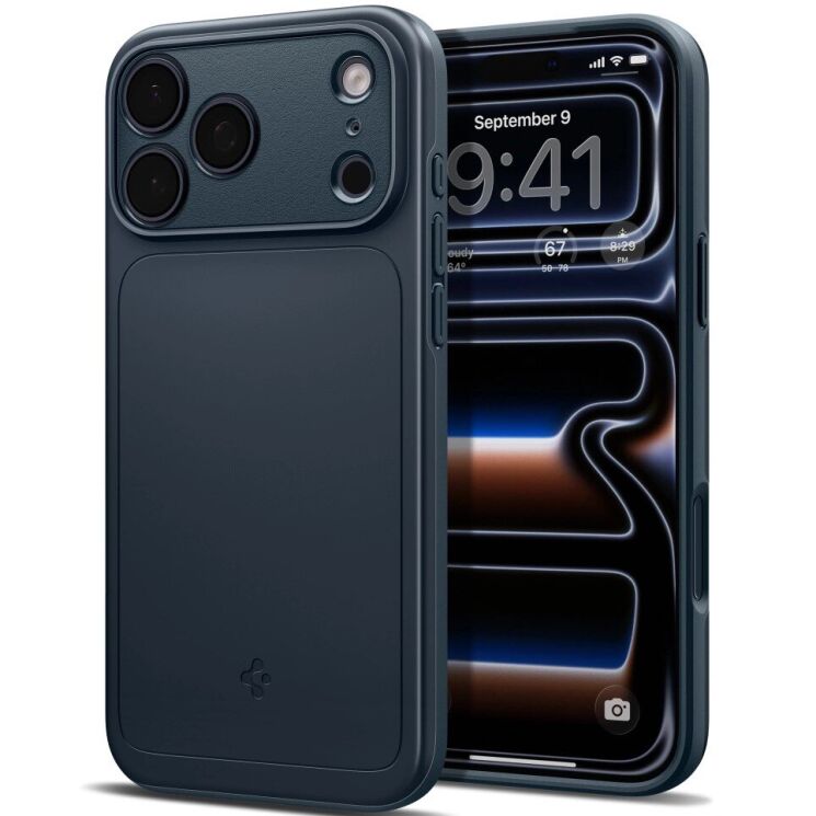 Защитный чехол Spigen Thin Fit (MagFit) для iPhone 18 Pro Max (ACS12108) - Metal Slate: фото 2 из 13