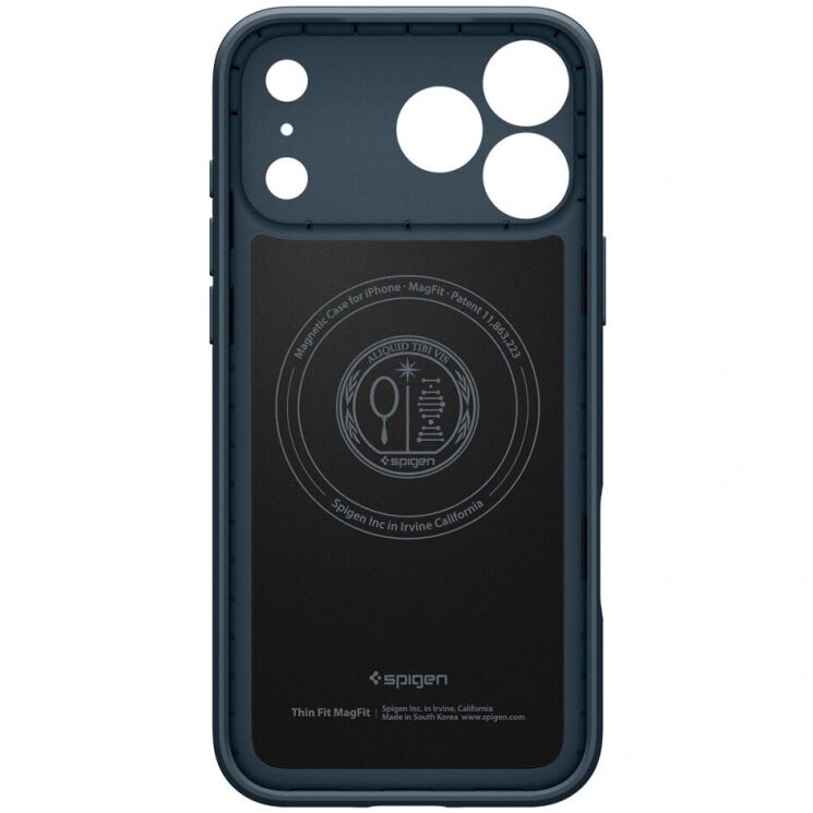 Защитный чехол Spigen Thin Fit (MagFit) для iPhone 18 Pro Max (ACS12108) - Metal Slate: фото 4 из 13