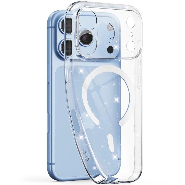Захисний чохол Tech-Protect FlexAir MagSafe для iPhone 18 Pro Max / 17 Pro Max (5906302325177) - Glitter (423908T) Захисний чохол Tech-Protect FlexAir MagSafe для iPhone 18 Pro Max / 17 Pro Max (5906302325177) - Glitter: фото 2 з 9
