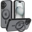 Защитный чехол Tech-Protect MagRing MagSafe для Apple iPhone 16 - Matte Black (366445B)