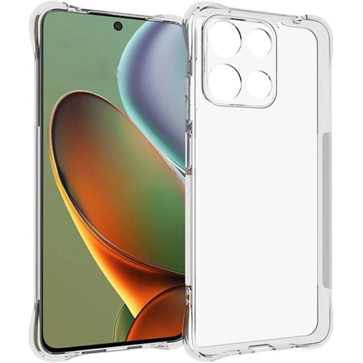 Захисний чохол UniCase AirBag для Motorola Moto G15 - Transparent: фото 1 з 5