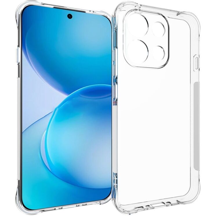 Защитный чехол UniCase AirBag Flow для OPPO Reno 16 F/FS - Transparent: фото 1 из 5