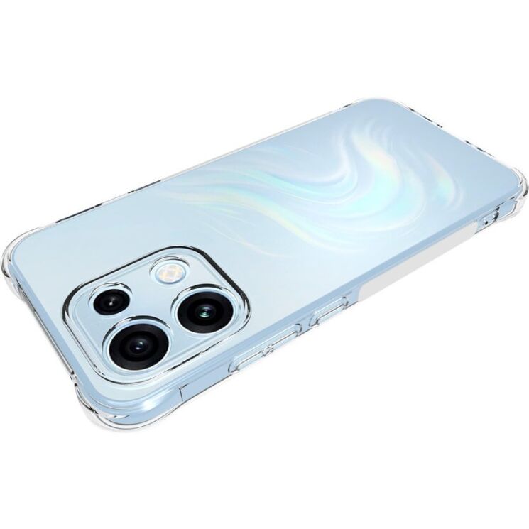 Защитный чехол UniCase AirBag Flow для OPPO Reno 16 F/FS - Transparent: фото 3 из 5