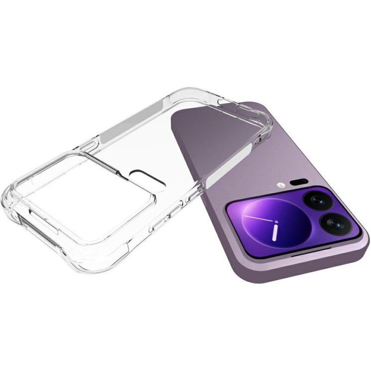 Защитный чехол UniCase AirBag Flow для Xiaomi 18 Pro - Transparent: фото 4 из 5