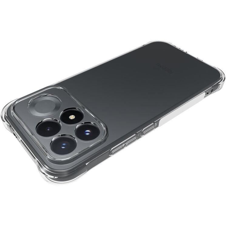 Защитный чехол UniCase AirBag Flow для Xiaomi Poco F9 Pro - Transparent: фото 2 из 4