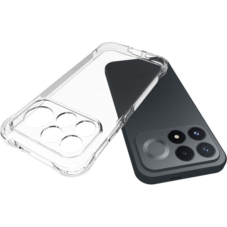 Защитный чехол UniCase AirBag Flow для Xiaomi Poco F9 Pro - Transparent: фото 4 из 4