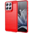 Захисний чохол UniCase Carbon для Motorola Edge 70 - Red (402112R)