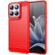 Захисний чохол UniCase Carbon для Motorola Edge 70 - Red (402112R). Фото 1 з 8