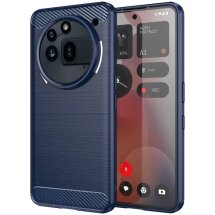 Защитный чехол UniCase Carbon для Nothing Phone (3a) Pro - Blue: фото 1 из 12