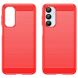 Защитный чехол UniCase Carbon для Samsung Galaxy A16 (A165) - Red (365209R). Фото 2 из 8