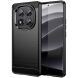 Защитный чехол UniCase Carbon для Xiaomi Redmi Note 14 Pro 5G - Black (373118B). Фото 1 из 6