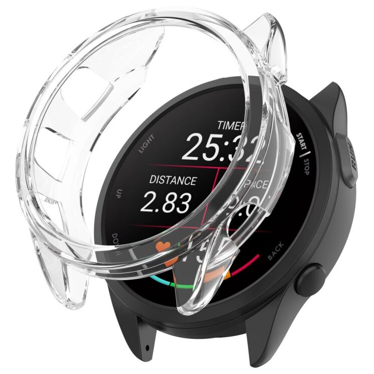 Защитный чехол UniCase Clear Cover для Garmin Forerunner 165 / 165 Music - Transparent: фото 1 из 7