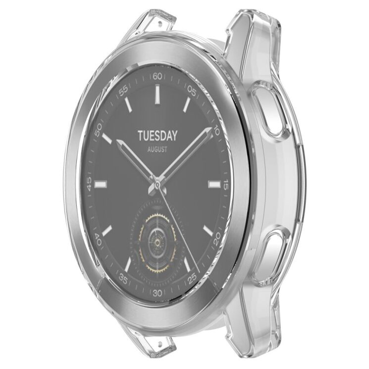 Защитный чехол UniCase Clear Cover для Xiaomi Watch S3 - Transparent: фото 4 из 6