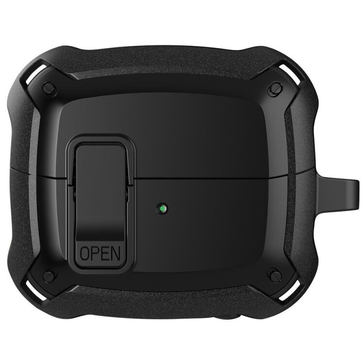 Захисний чохол UniCase Defender Cover для Samsung Galaxy Buds 3 / Buds 3 Pro - Black: фото 1 з 9