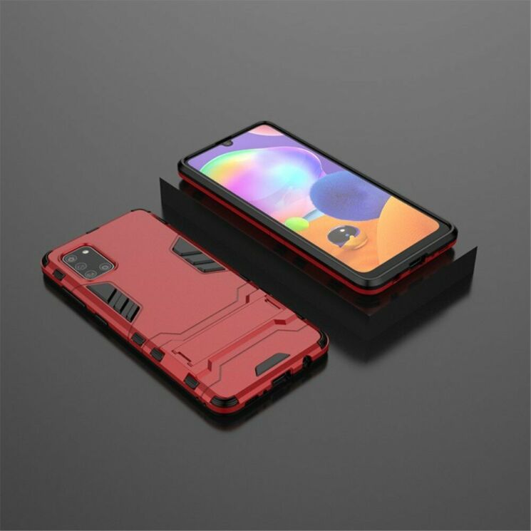 Захисний чохол UniCase Hybrid для Samsung Galaxy A31 (A315) - Red: фото 5 з 7