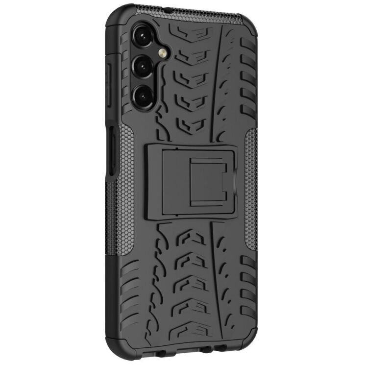 Защитный чехол UniCase Hybrid X для Samsung Galaxy A14 (А145) - Black: фото 4 из 6
