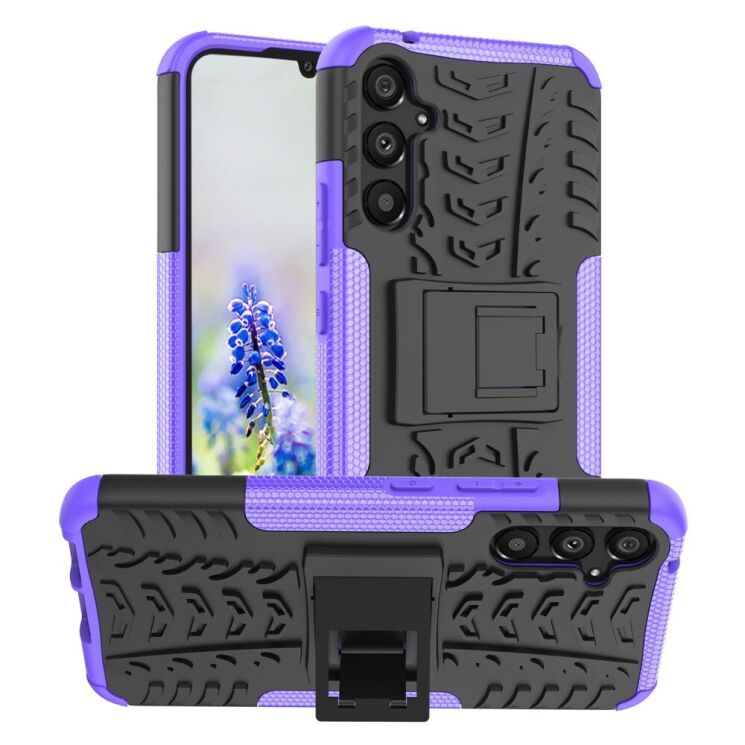 Защитный чехол UniCase Hybrid X для Samsung Galaxy A34 (A346) - Purple: фото 1 из 17
