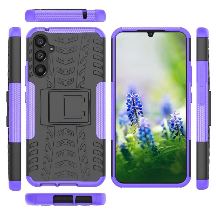 Защитный чехол UniCase Hybrid X для Samsung Galaxy A34 (A346) - Purple: фото 9 из 17