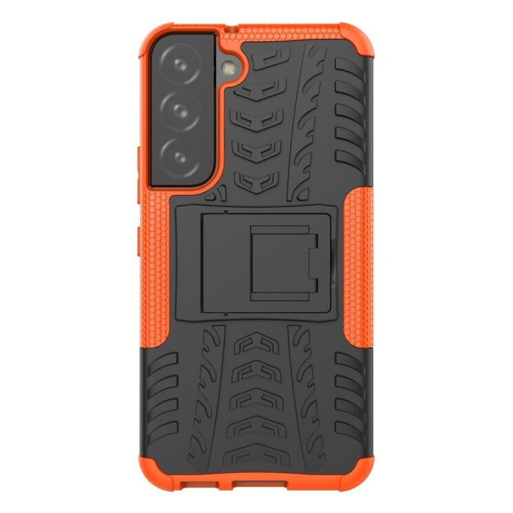 Защитный чехол UniCase Hybrid X для Samsung Galaxy S22 - Orange: фото 3 из 14