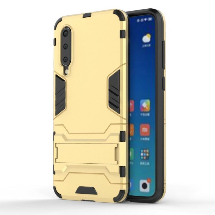 Защитный чехол UniCase Hybrid X для Xiaomi Mi 9 SE - Gold: фото 2 из 7