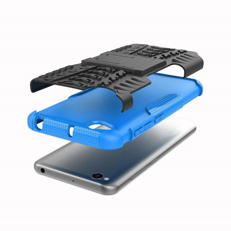 Захисний чохол UniCase Hybrid X для Xiaomi Redmi Go - Blue: фото 6 з 8