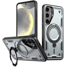 Защитный чехол UniCase Lander Armor для Samsung Galaxy S24 FE (S721) - Grey: фото 1 из 6