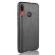 Защитный чехол UniCase Leather Series для Motorola Moto E6 Plus (XT2025) - Black (241422B). Фото 3 из 11