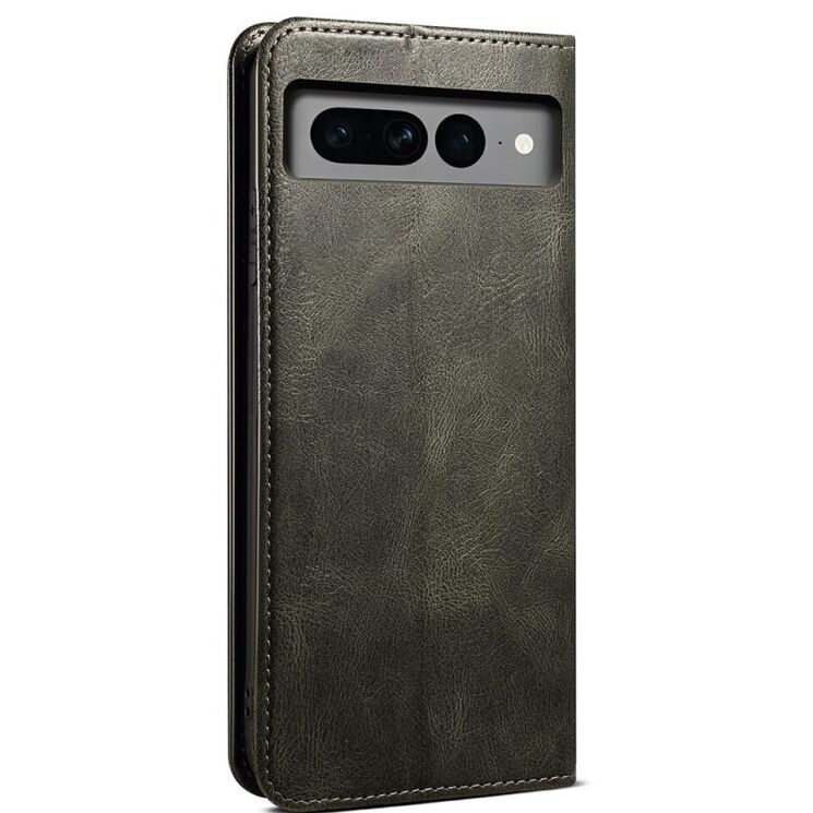 Захисний чохол UniCase Leather Wallet для Google Pixel 8 - Green: фото 7 з 7