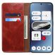 Защитный чехол UniCase Leather Wallet для Nothing Phone (2a) / Phone (2a) Plus - Brown (352504Z). Фото 2 из 6