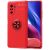Защитный чехол UniCase Magnetic Ring для Xiaomi Redmi K40 / K40 Pro / Mi 11i / Poco F3 - Red: фото 1 из 16