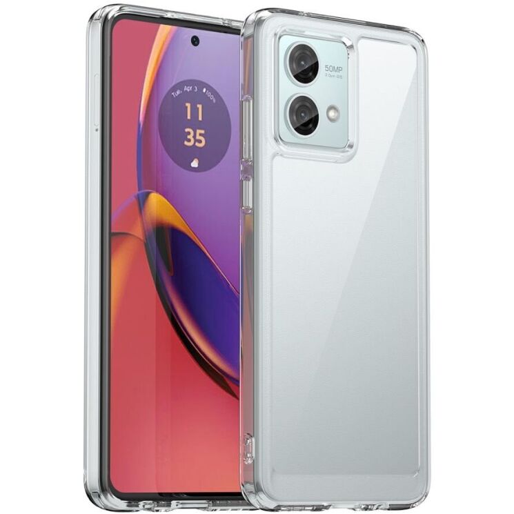 Защитный чехол UniCase Rugged Shield для Motorola Moto G84 - Transparent: фото 1 из 6