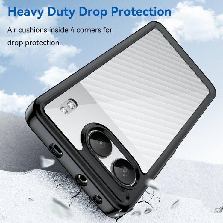Захисний чохол UniCase Rugged Shield для OnePlus Nord 4 - Black: фото 3 з 9