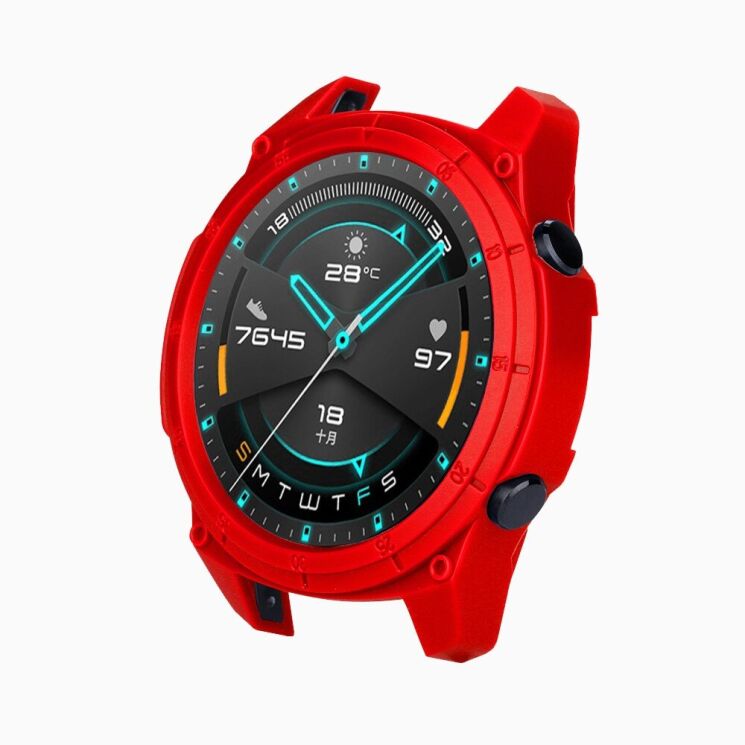 Защитный чехол UniCase Silicone Cover для Huawei Watch GT2 46mm - Red: фото 3 из 5