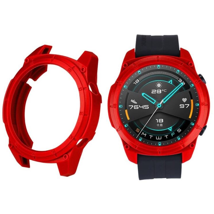 Защитный чехол UniCase Silicone Cover для Huawei Watch GT2 46mm - Red: фото 1 из 5