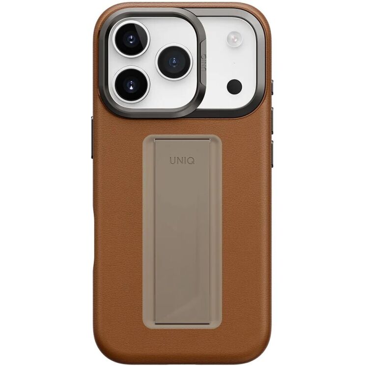 Защитный чехол UNIQ Heldro Pro MagClick для iPhone 17 Pro (UNIQ-IP6.3P(2025)-HELPMCML) - Caramel: фото 2 из 10