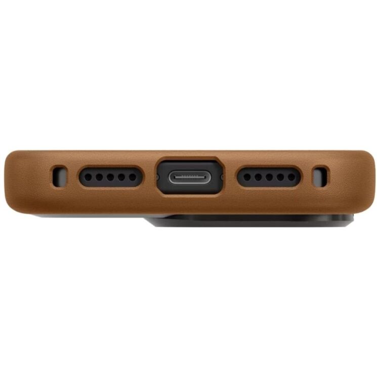 Защитный чехол UNIQ Heldro Pro MagClick для iPhone 17 Pro (UNIQ-IP6.3P(2025)-HELPMCML) - Caramel: фото 5 из 10